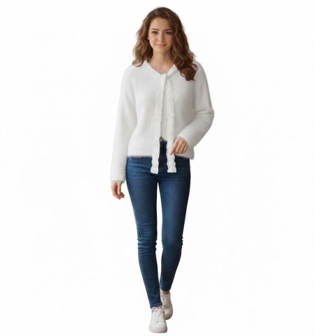 بلوزة صوف ناعم